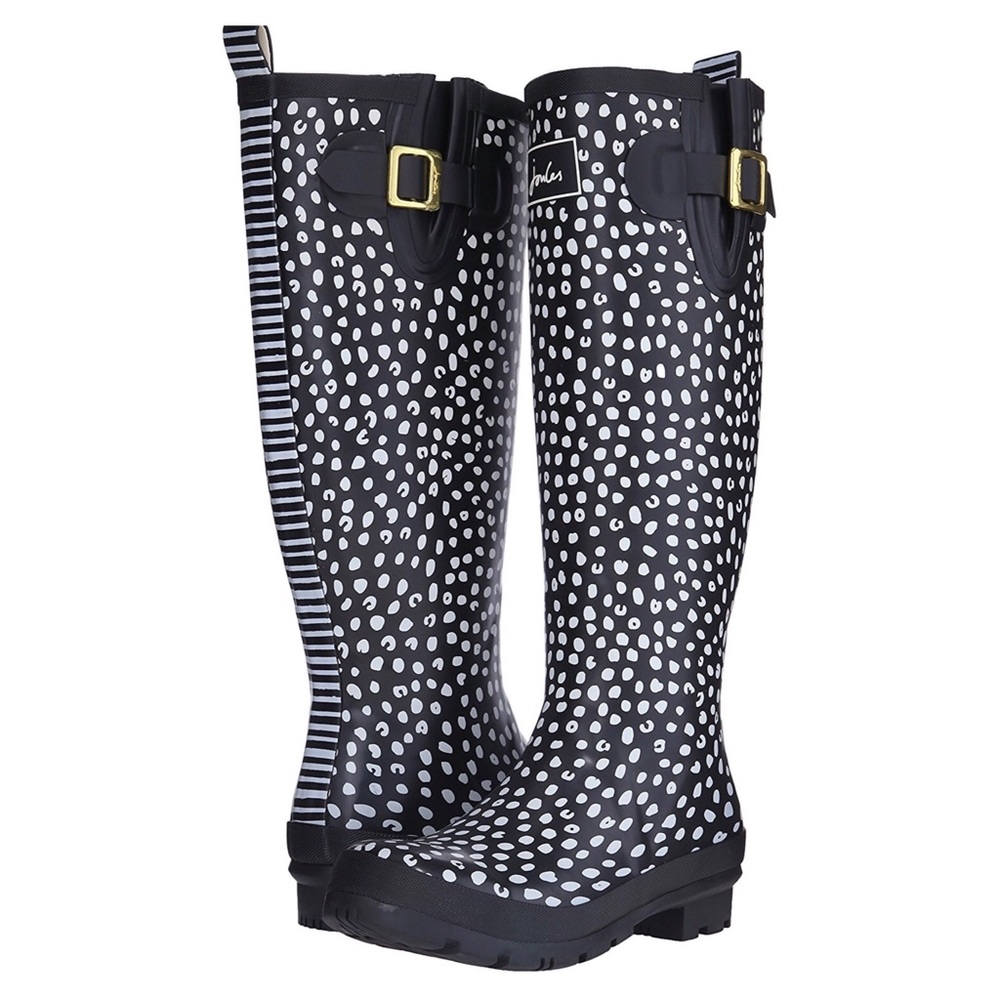 Joules Women's Welly Print Rain Boot SIZE 9 US
