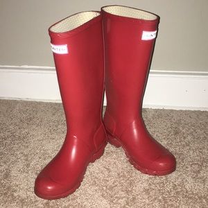 Hunter rain boots- junior size