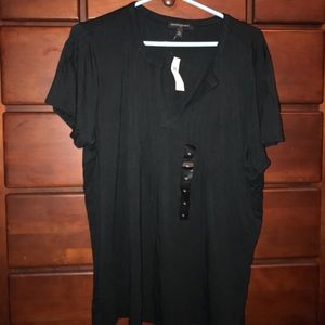 Short sleeve knit top