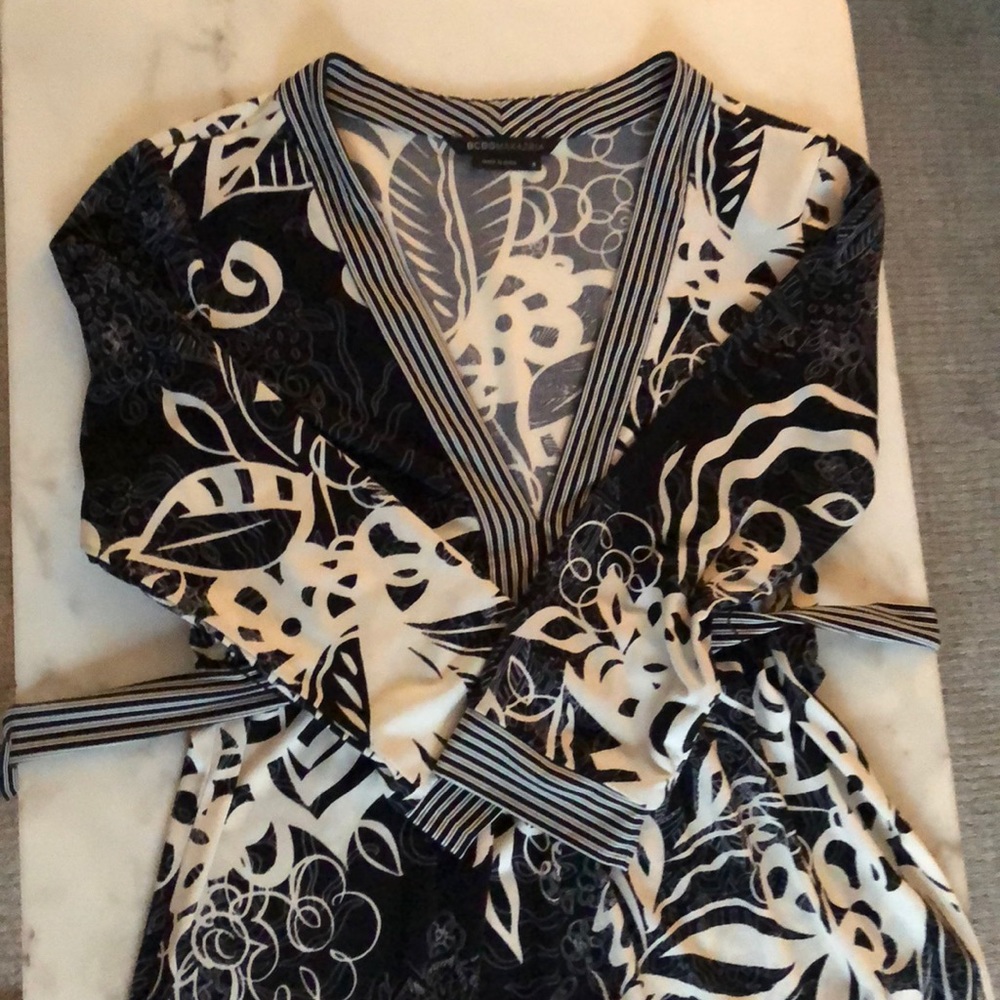 BCBG print dress