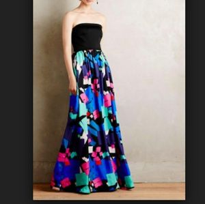 Shoshanna Midnight Carmel Gown