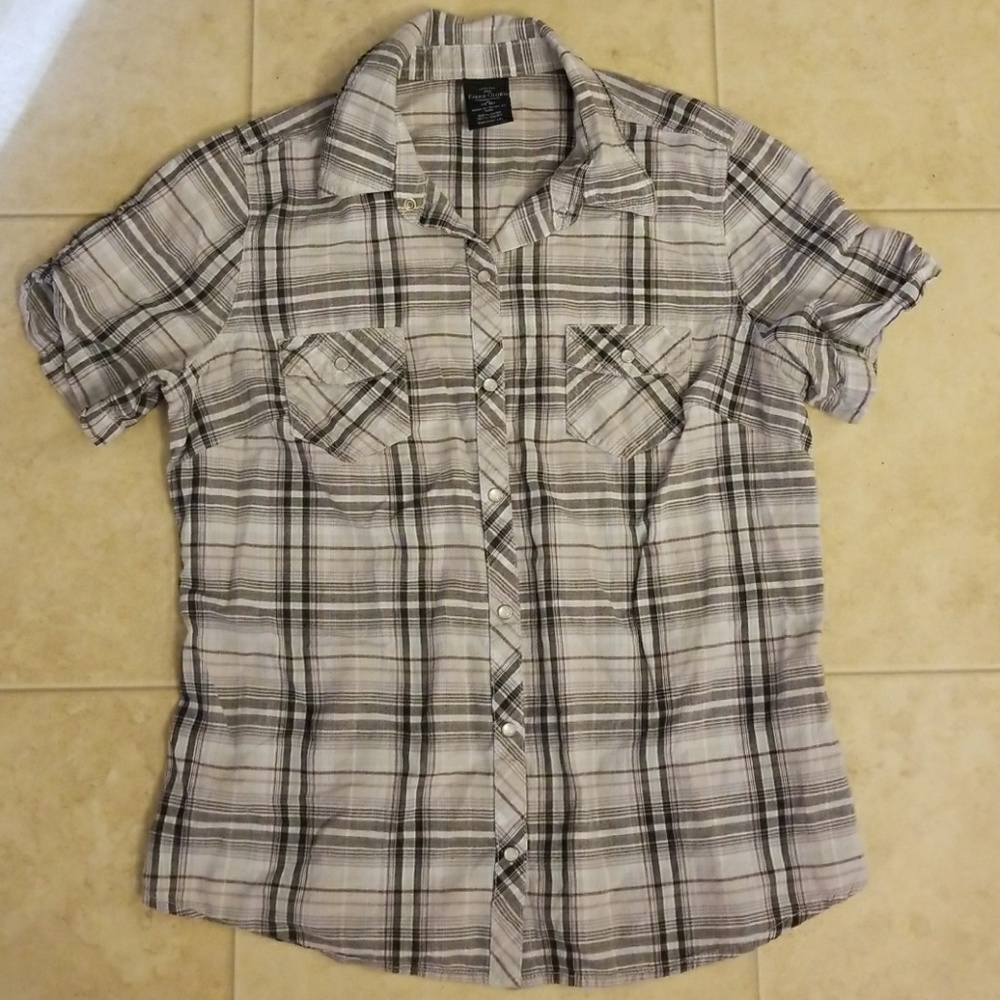 Gray Faded Glory top