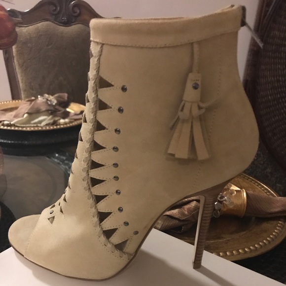Jimmy Choo Suede Booties - Picture 1 of 3