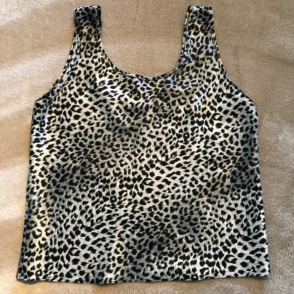 Animal print cami