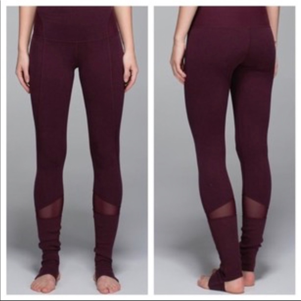 Lululemon stirrup pants