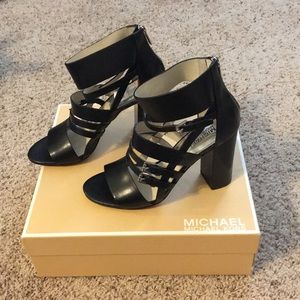 Brand New Michael Kors Black Heels