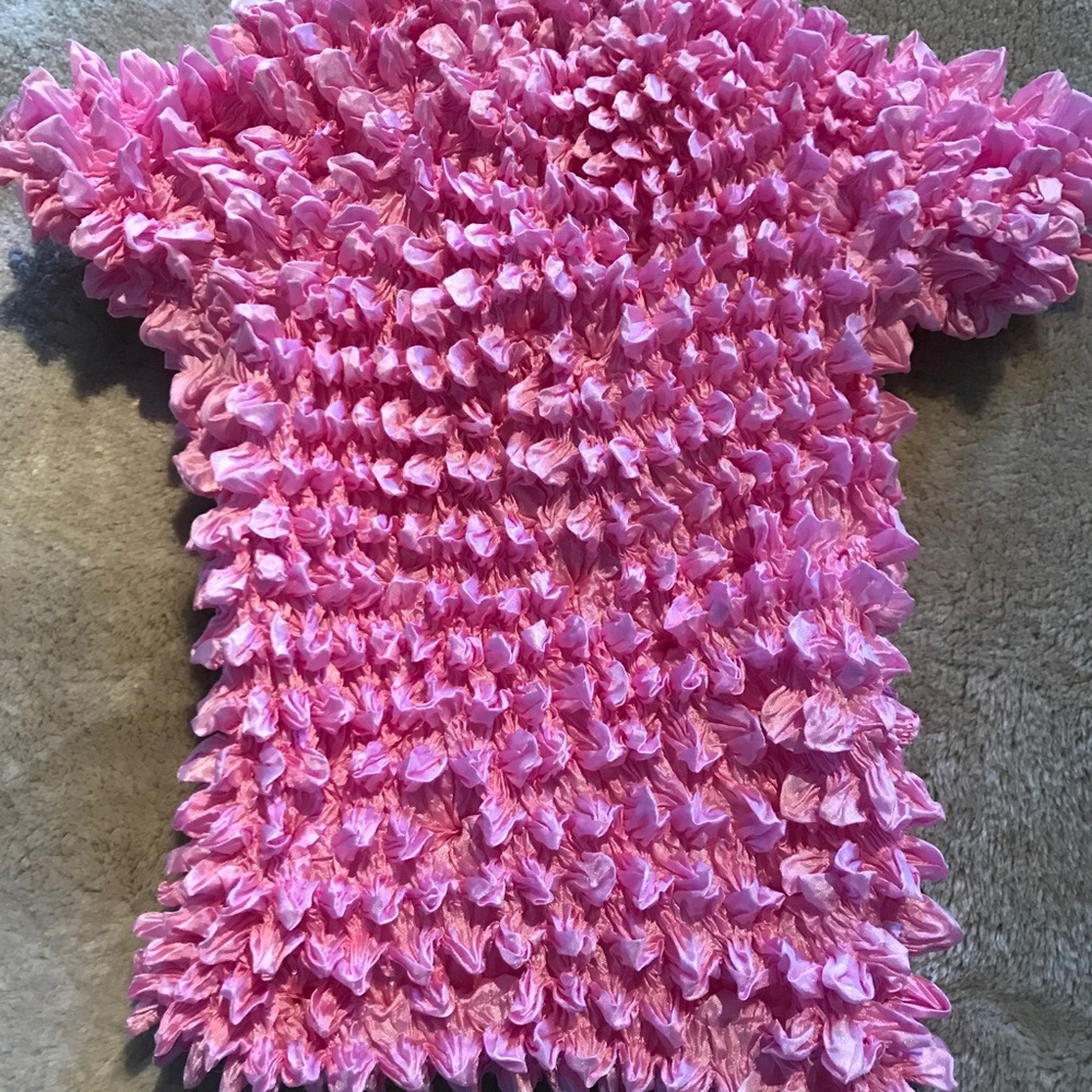 Pink Texured Top 💕