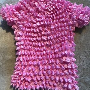 Pink Texured Top 💕