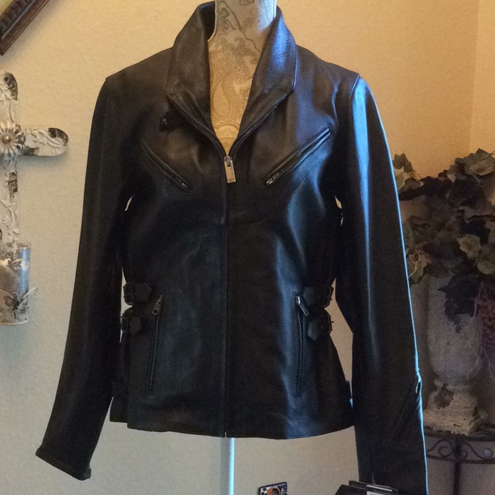 Milwaukee brand new motorcycle leather jacket