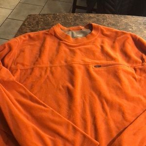 LL Bean fleece sweatshirt