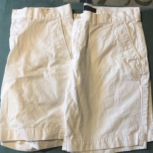 Two pair of men’s Polo white shorts