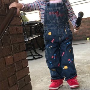 Handmade chucky chuckie costume