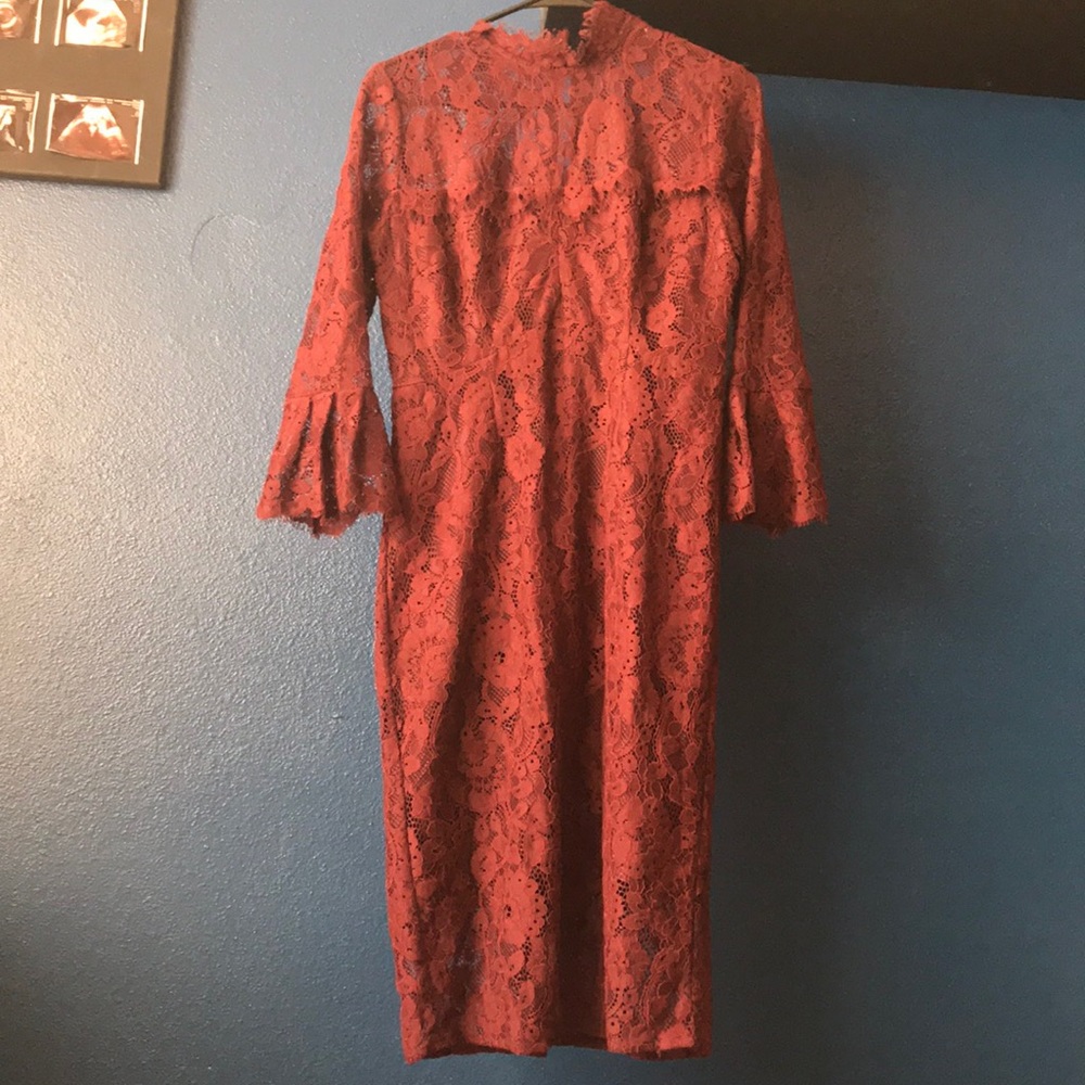 SOLD! NY&C lace long party dress