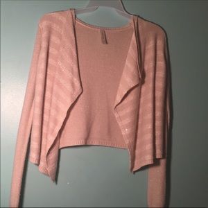 Tan cardigan