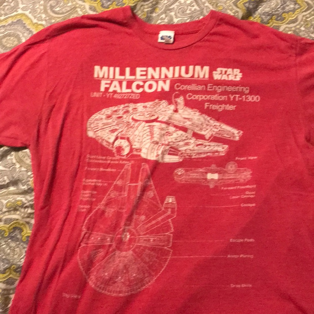 Bundle of Star Wars XL tee shirts