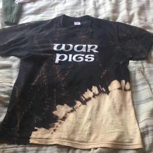 Supreme Black Sabbath Tee (bleach dyed)