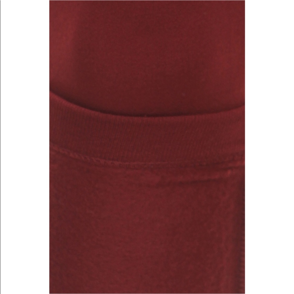 High waist fleece lined leggings. Black or red - Picture 3 of 4