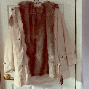 Winter coat with fur