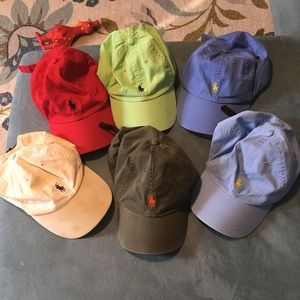 Bundle of Polo hats!