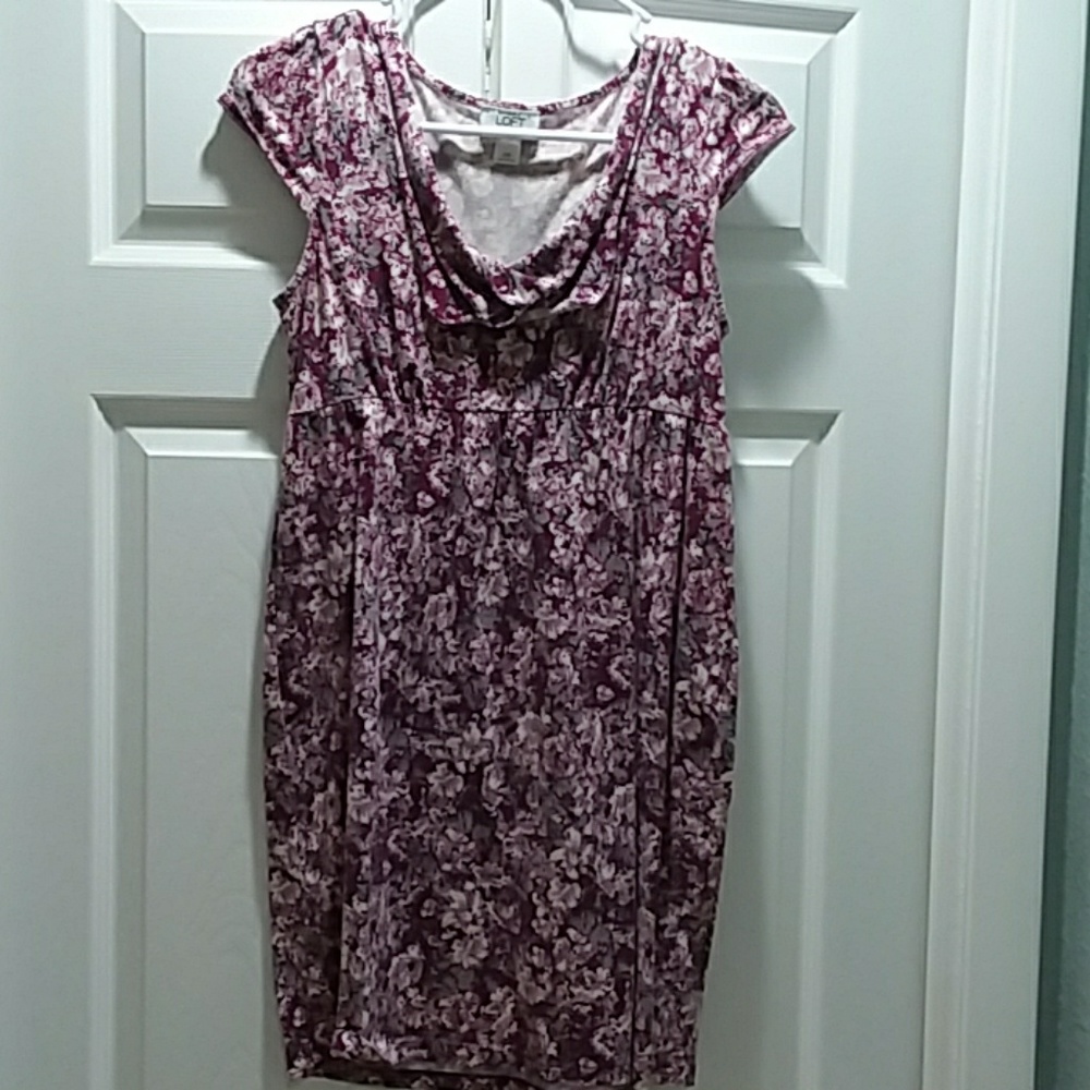 Floral dress from LOFT