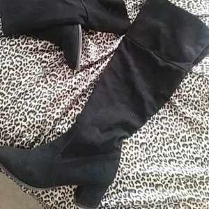 Knee high boots