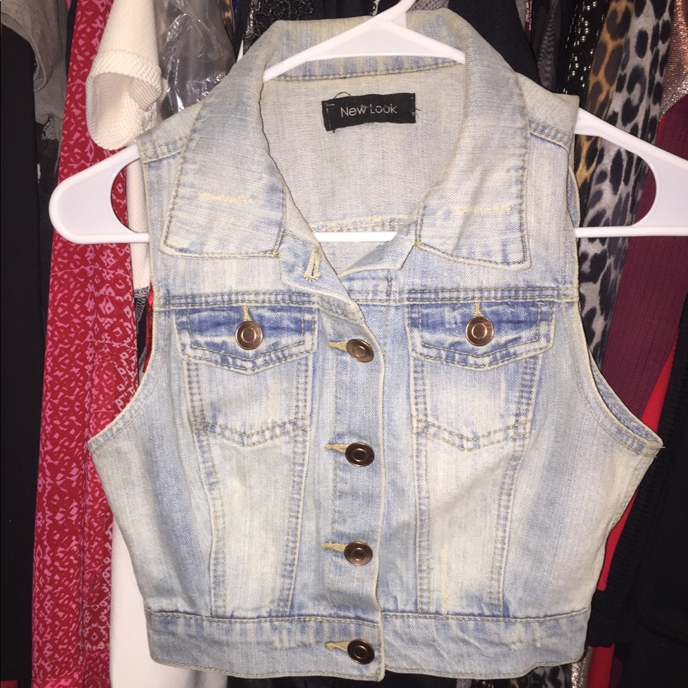 Denim vest