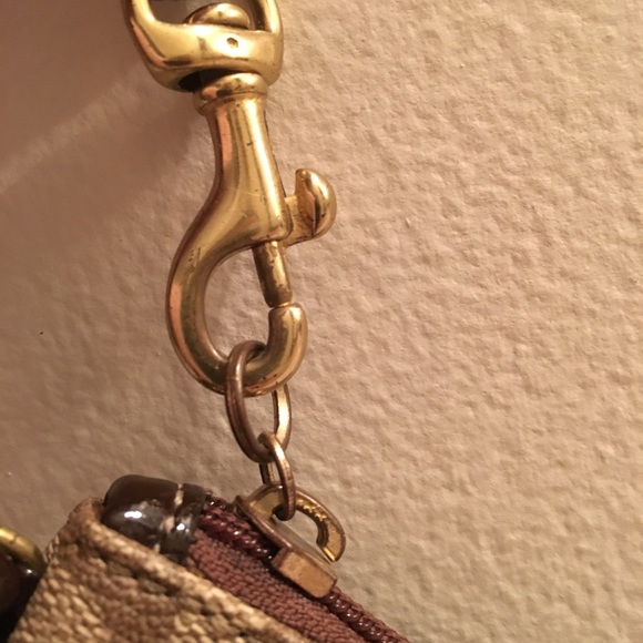 Coach Monogram Colorblock Wristlet - Picture 4 of 6