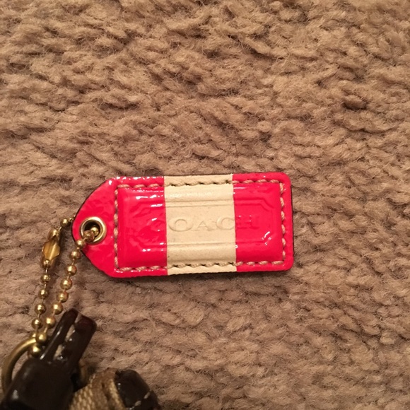 Coach Monogram Colorblock Wristlet - Picture 5 of 6