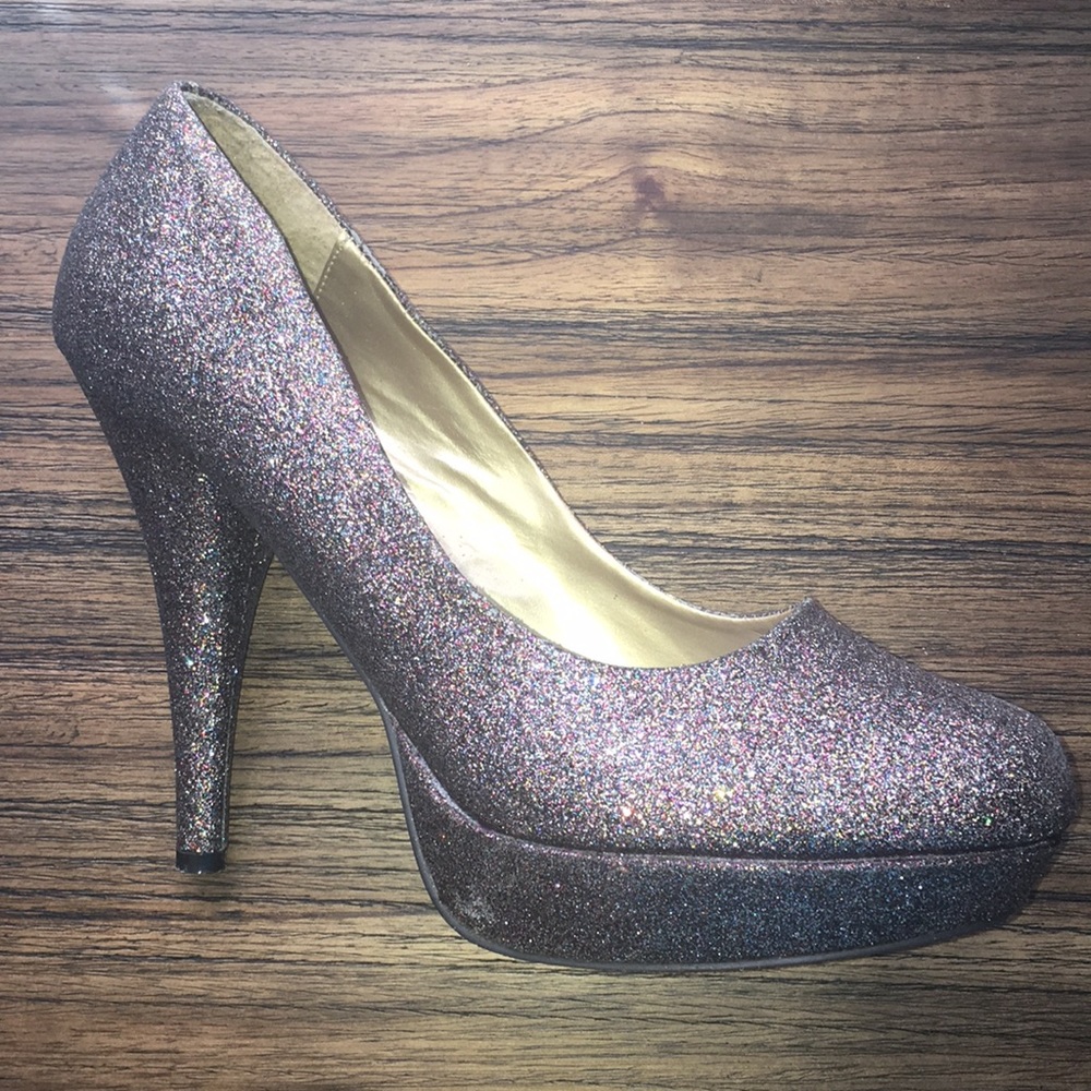 Glitter Pumps