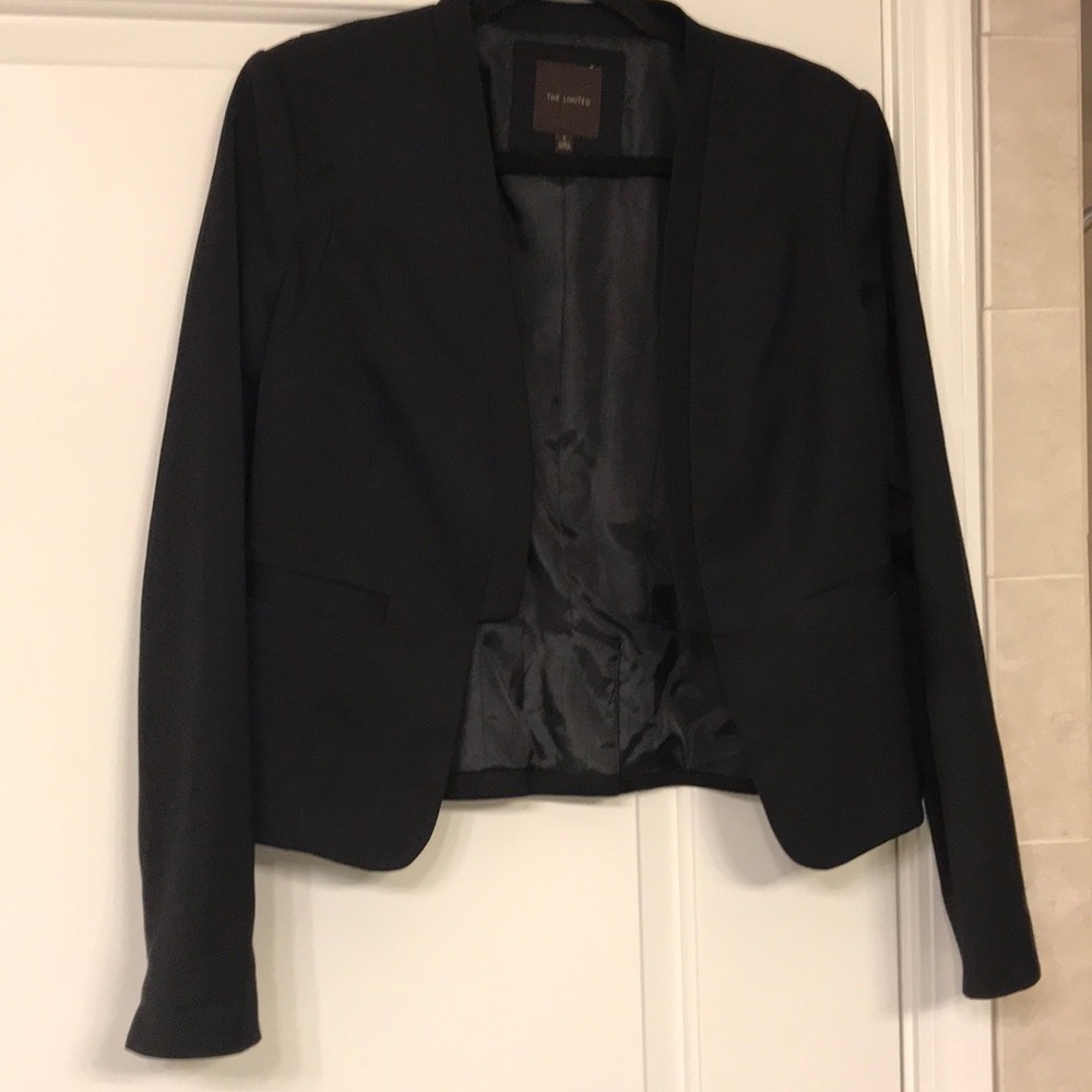 The Limited Black Tuxedo Blazer Size 6