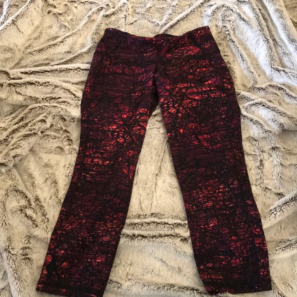 Patterned Athletic Leggings