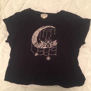 moon crop top