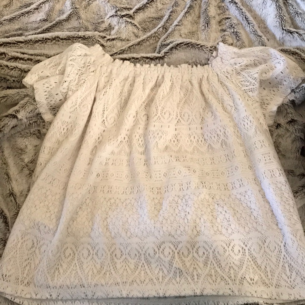 Crochet White Top