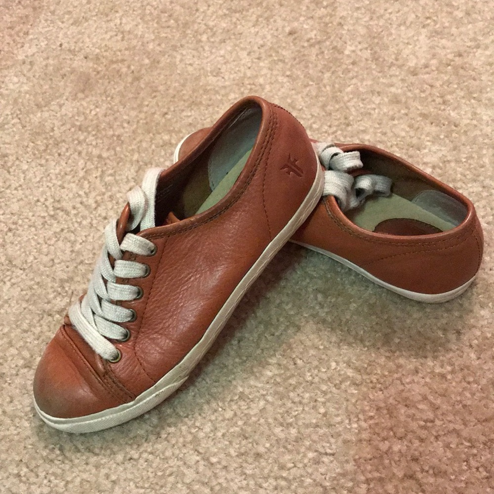 Frye Chamber Low youth size 1, color tan