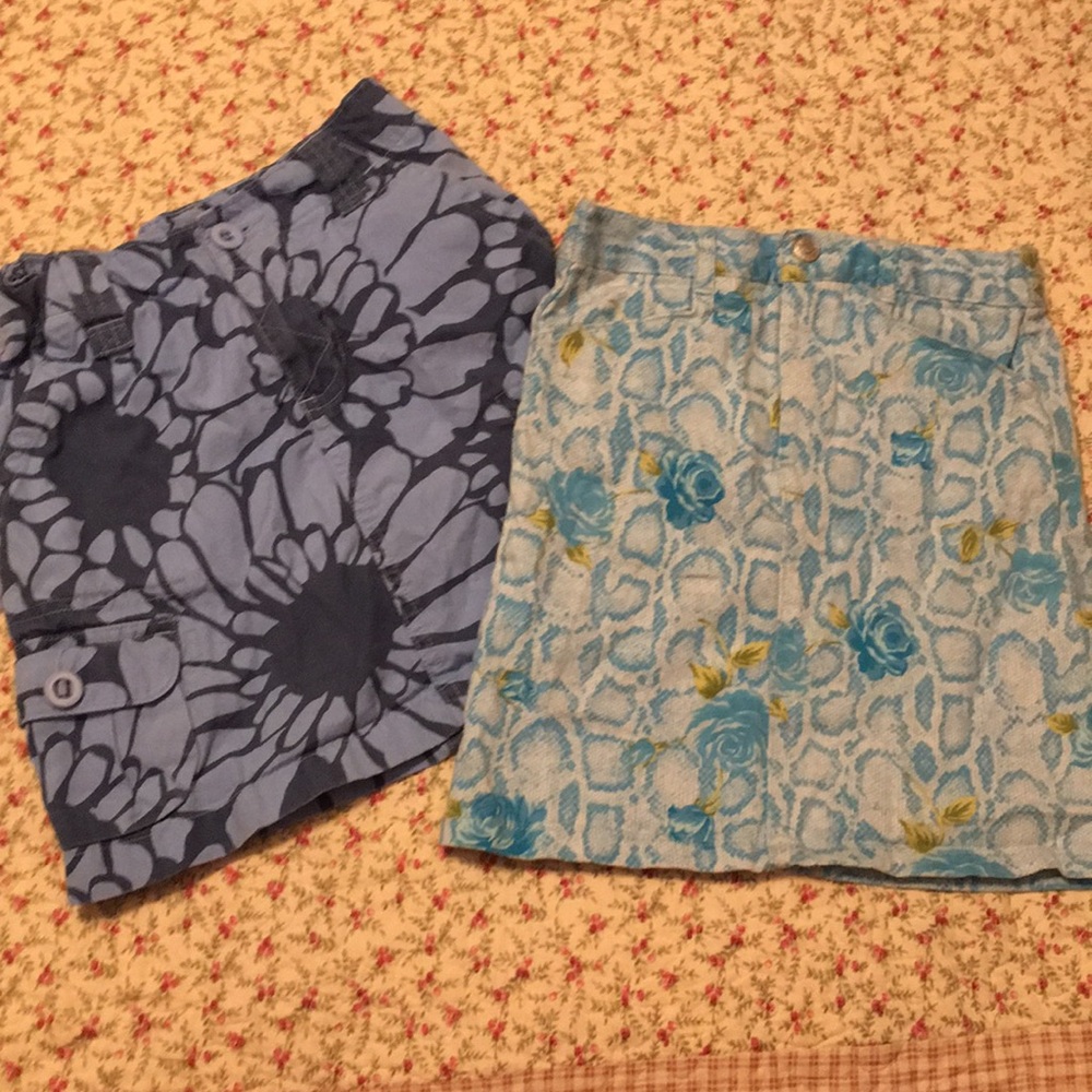Lands’ End & Children’s Place girls 6/7 skirt lot