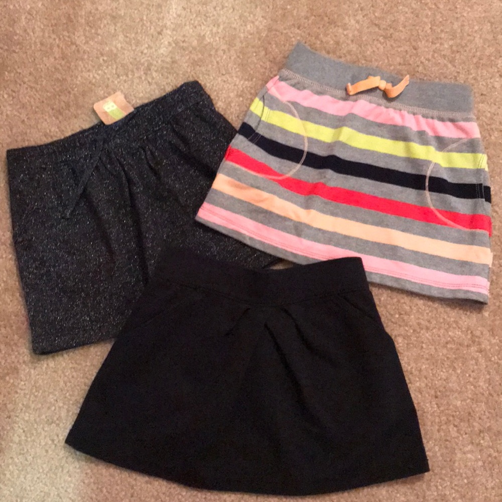Girls Crazy 8 skirt lot, one NWT!