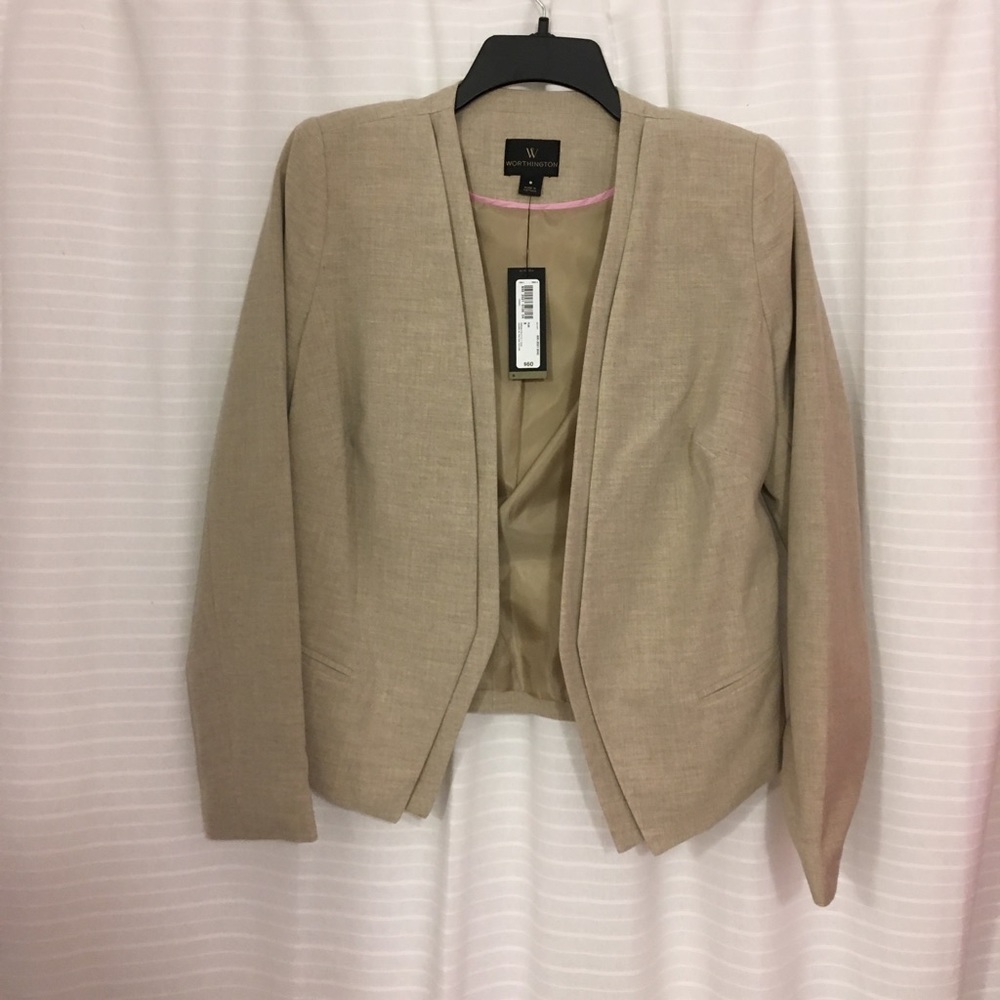 Tan blazer