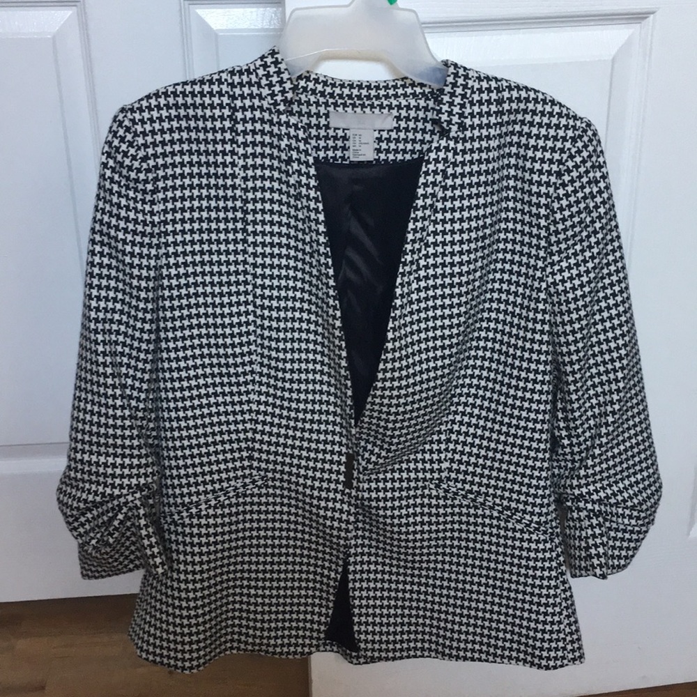 Houndstooth Blazer