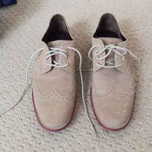 MEN’S cole haan suede oxfords