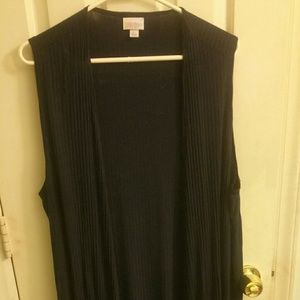 HTF Solid LuLaRoe Joy Navy Blue(l)