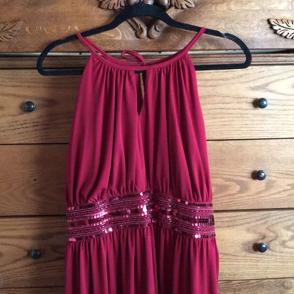 Apt.9 Strapless Red Dress - Picture 3 of 7