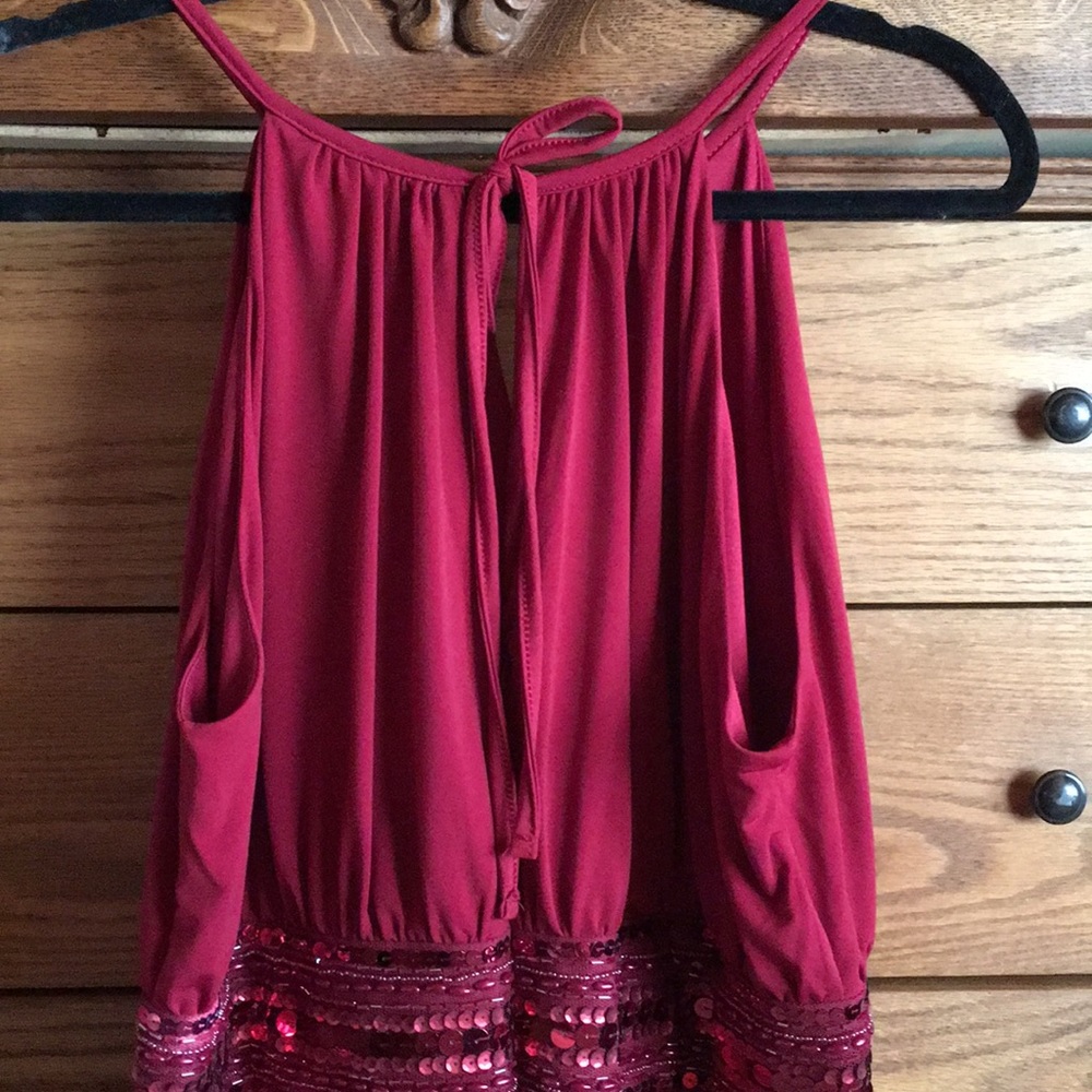 Apt.9 Strapless Red Dress - Picture 5 of 7