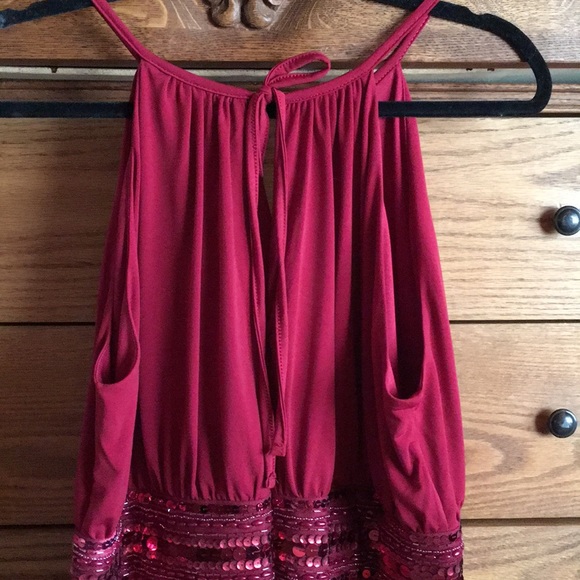 Apt.9 Strapless Red Dress - Picture 5 of 7