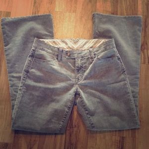 Gap corduroy pants. Boot cut. Washed grey