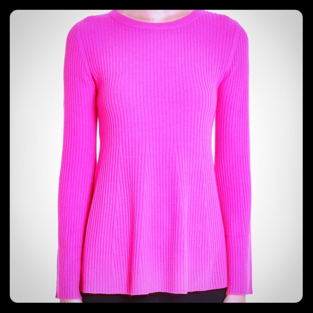 $495 Lisa Perry (100%!!!) Cashmere Pink Sweater