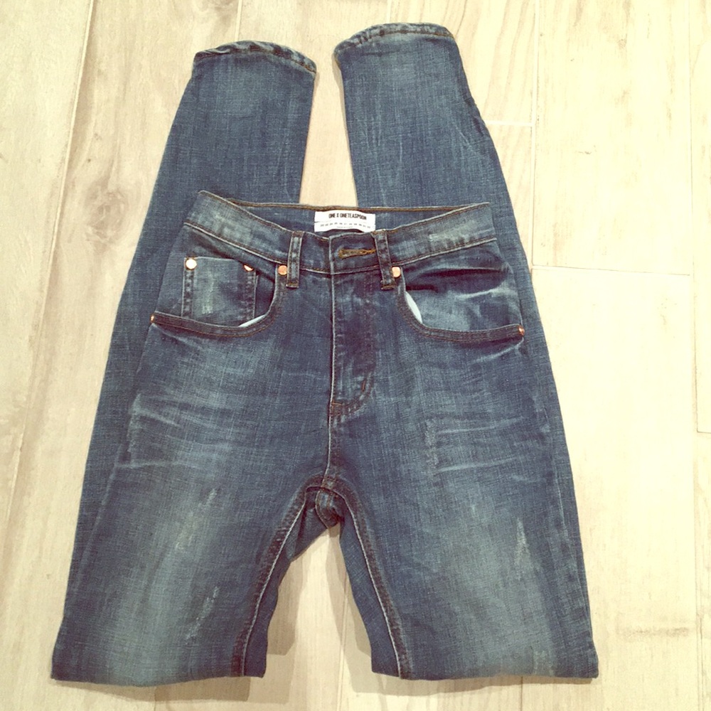 One Teaspoon Scallywags skinny jeans