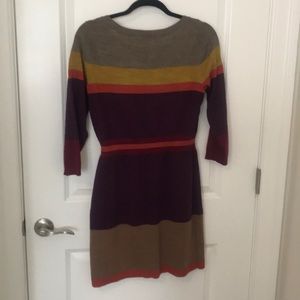 Loft Stripe Sweater Dress