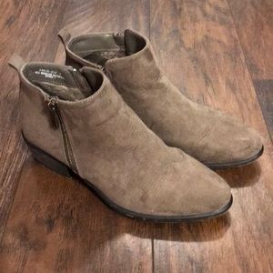 Taupe Booties