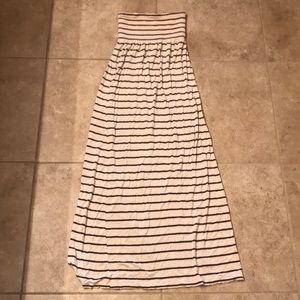 Size small tube maxi dress