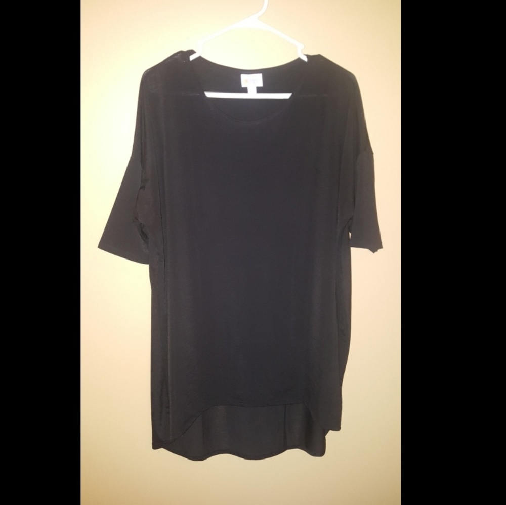 Lularoe Solid Black Irma L